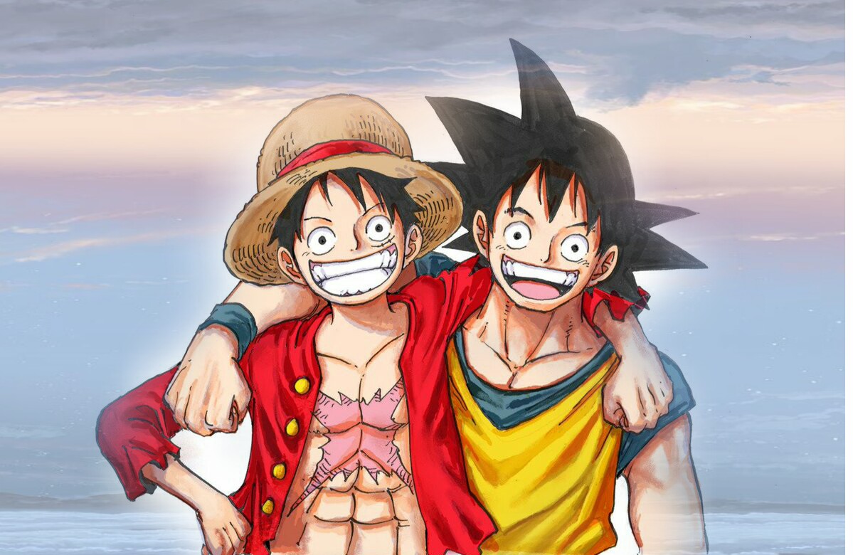 One Piece Dragon Ball Image By My Anime