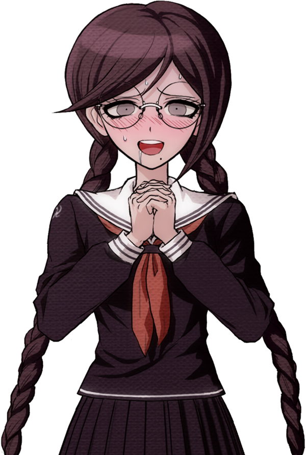 toko fukawa tokofukawa freetoedit sticker by @eyeitches.