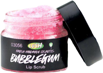 lush pink bubblegum lipscrub freetoedit