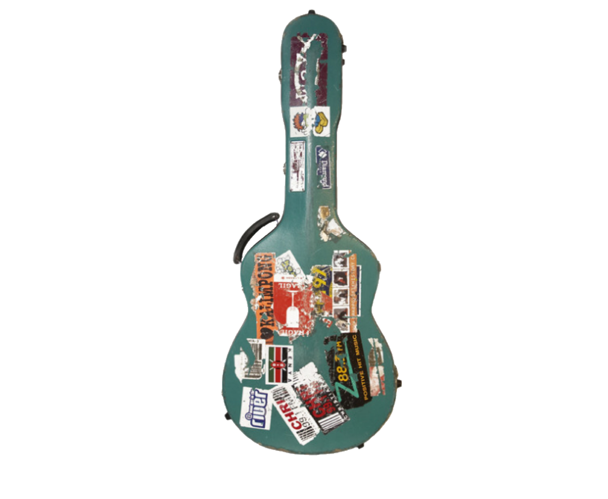 guitar case cover music niche sticker by dev77713
