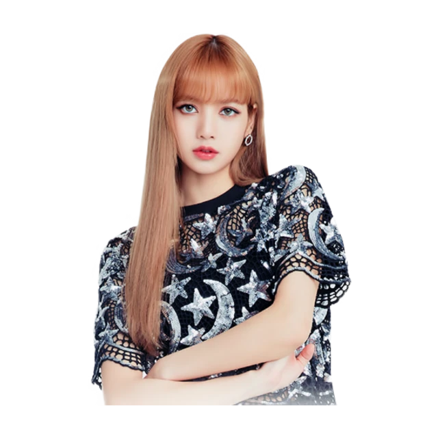 Lisaかわいいk Popblackpinkゆめかわいい女の子韓国 Sticker By ウシ