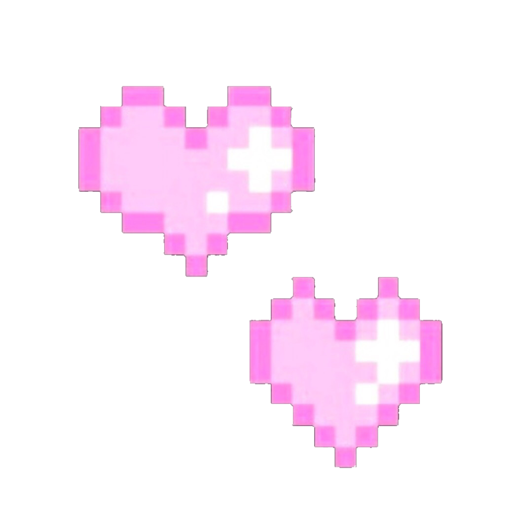 pixel cute pink heart kawaii freetoedit sticker by @sha_15