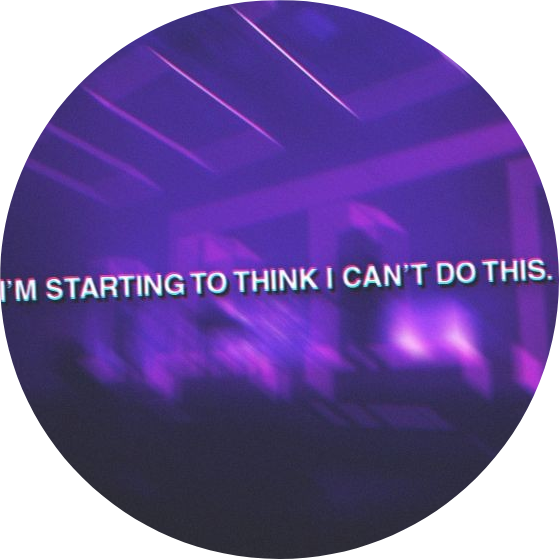 tumblr aesthetic purple quote quotes sticker by @93ddaegu