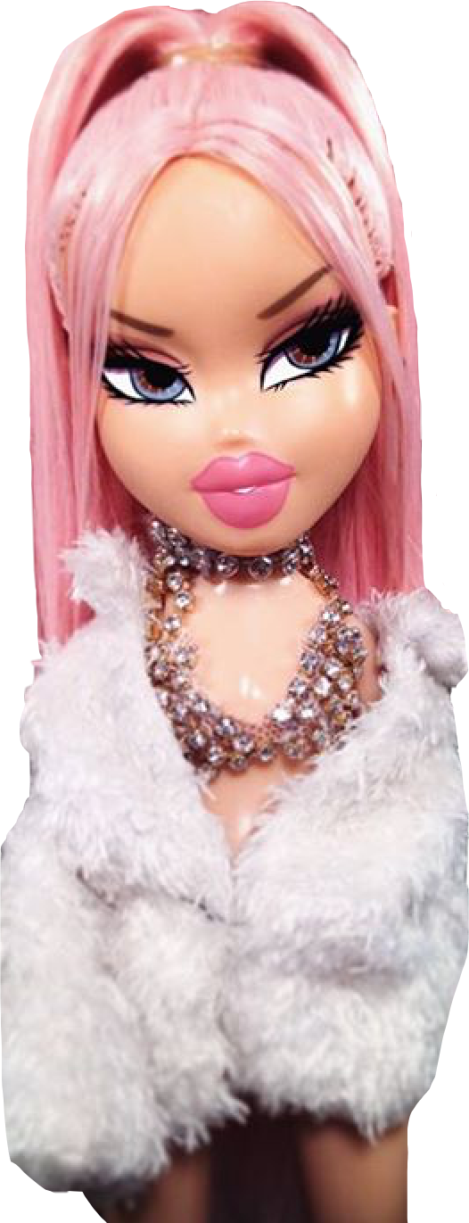 pink hair bratz doll