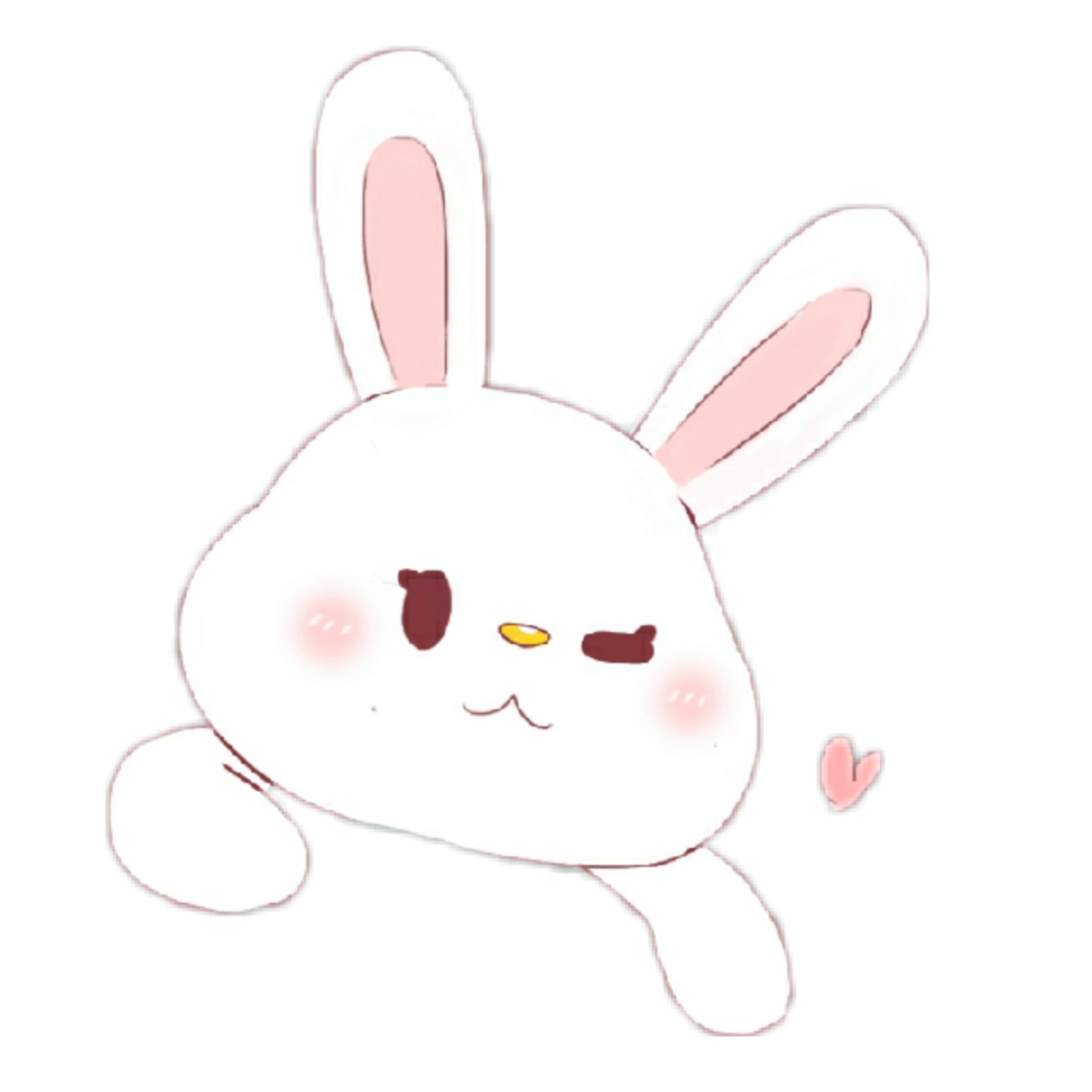 bunny-freetoedit-bunny-sticker-by-blnks