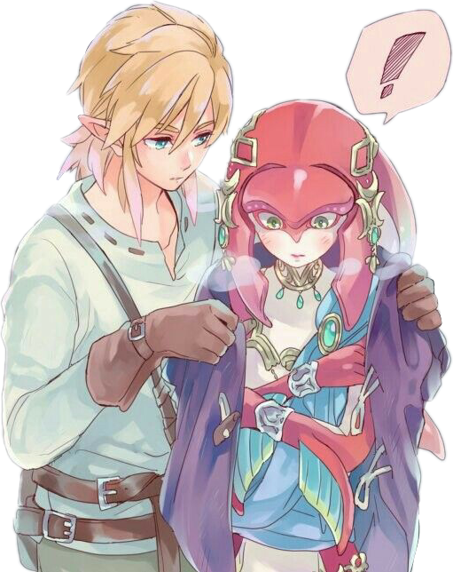 This visual is about miphaxlink link mipha tlozbotw freetoedit #miphaxlink ...