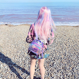 tumblr girl pinkhair pink hair