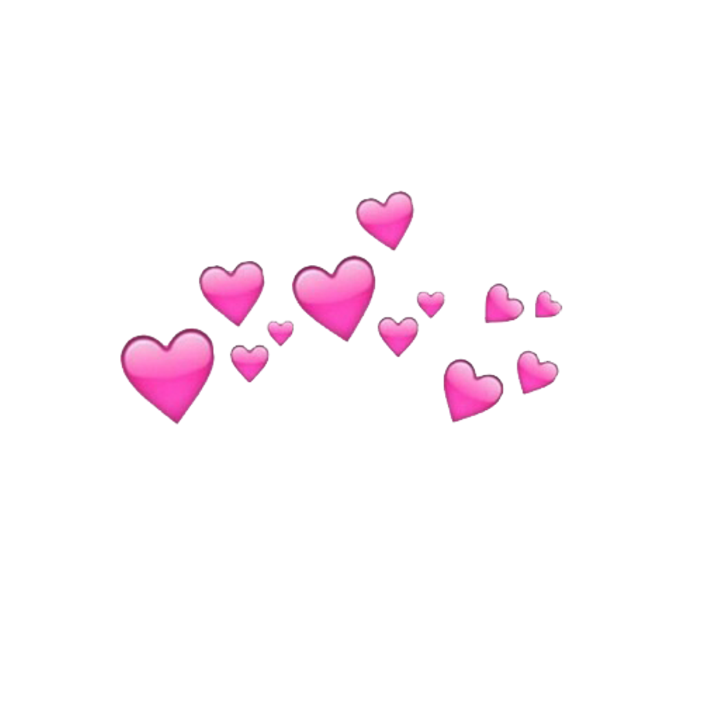 Snapchat Crown Filter Heart Sticker By Annikajander 