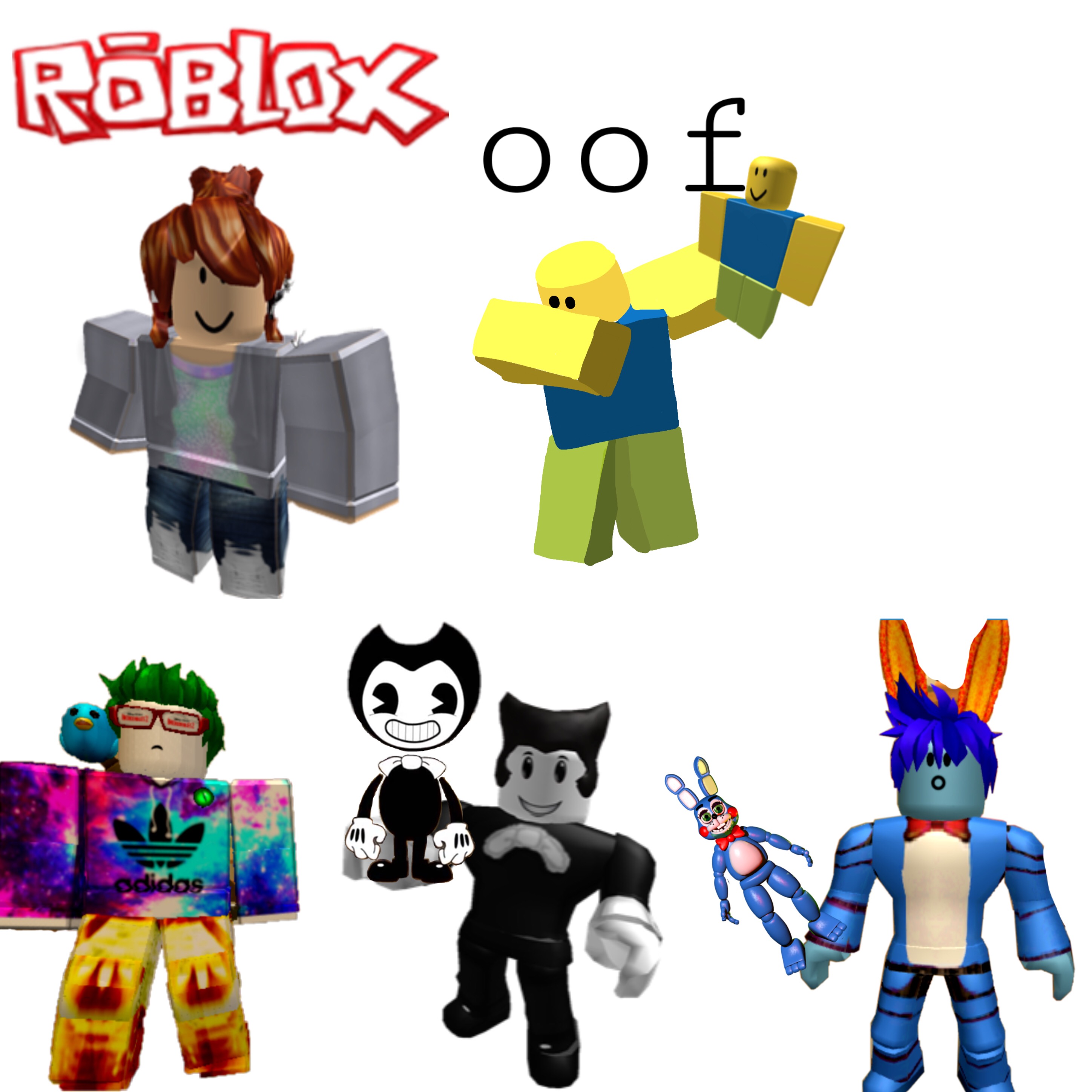 Roblox Bendy Bonnie Oof Image By New Movie - 