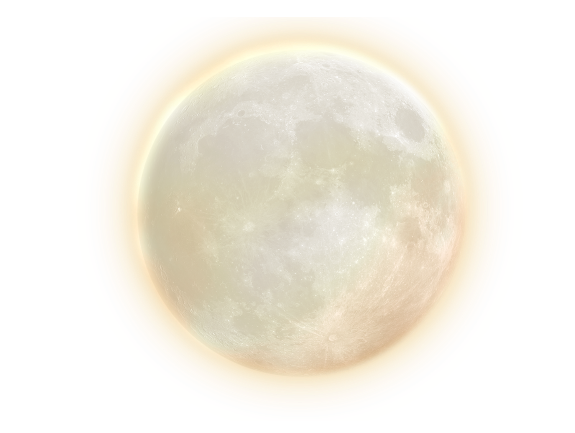 moon glow gold planet freetoedit sticker by @scribblehands