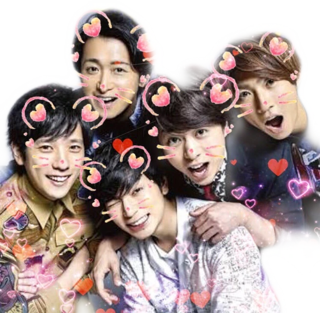 嵐櫻井翔相葉雅紀大野智二宮和也松本潤snow Sticker By あい 嵐櫻井翔相葉雅紀大野智二宮和也松本潤snow Sticker By あい