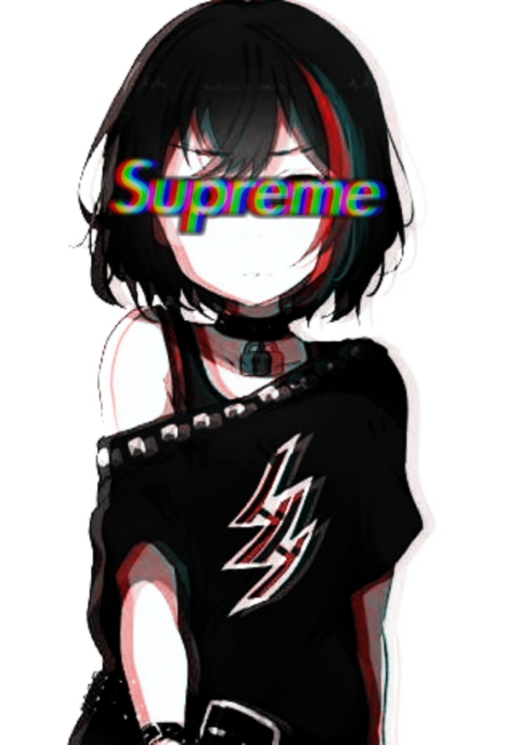 supreme anime girl shirt