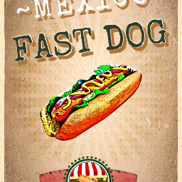 freetoedit hotdog mexico food editions