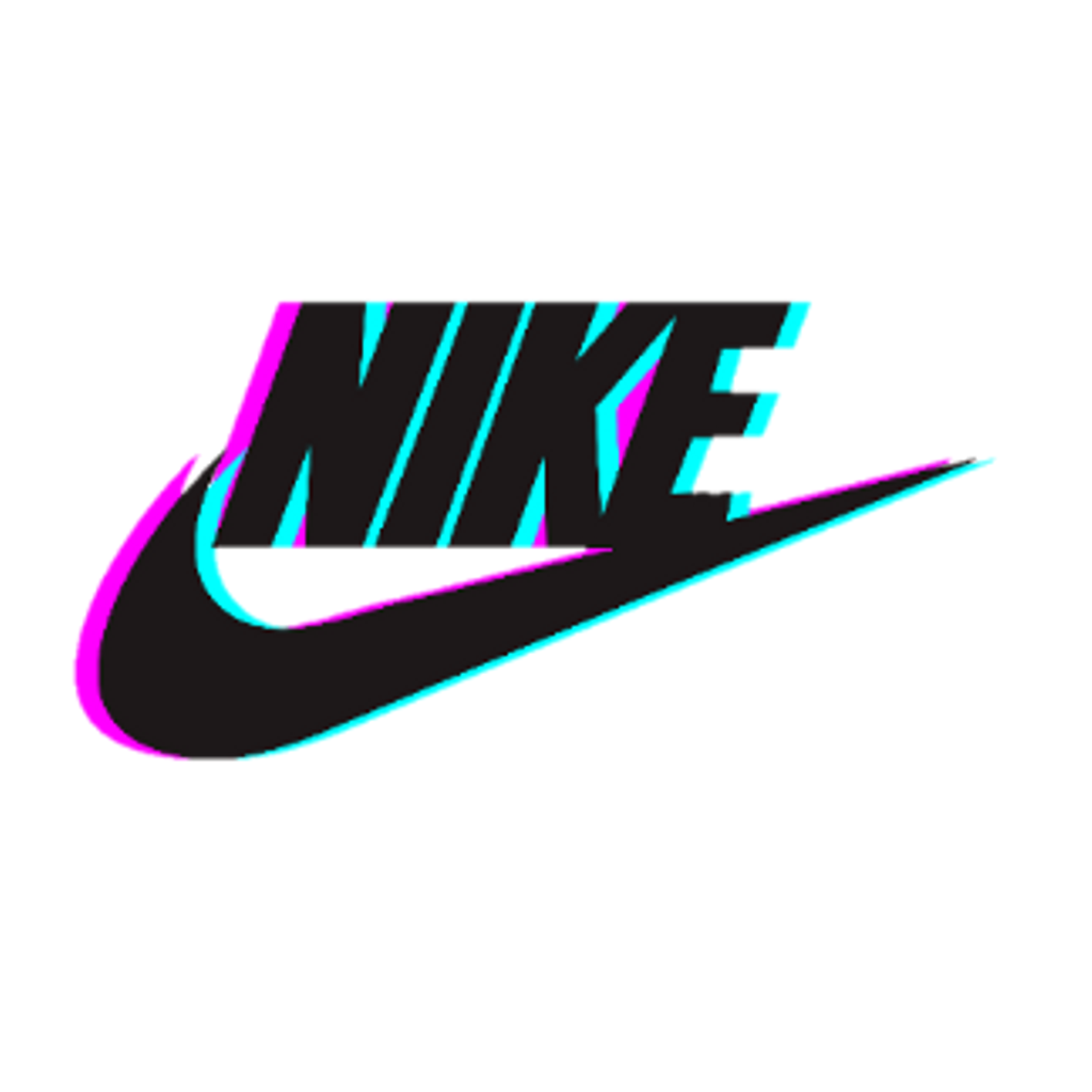 freetoedit nike glitch tumblr - Sticker by 7K