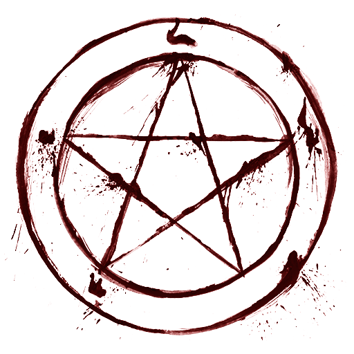 symbol blood bloody pentagram creepy cool png effects...