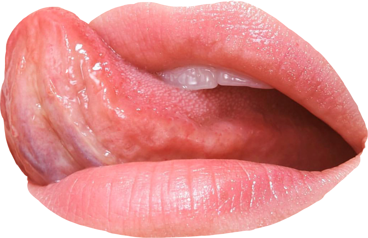 Lips Lick Mouth Teeth Khrystyana Sticker By Khrystyana
