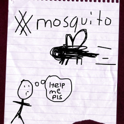 mosquito freetoedit doodle