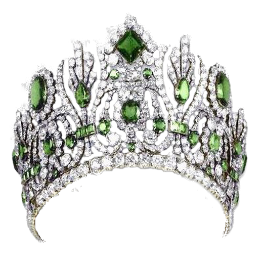 tiara crown jewels gems diamonds sticker by @therainbowdoll