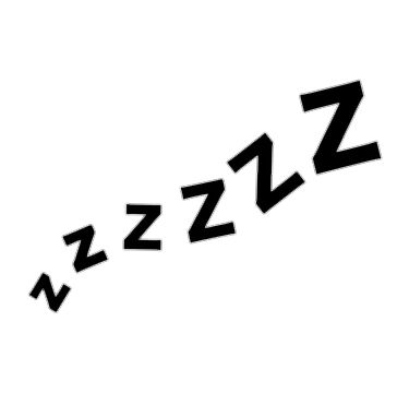 sleep zzz sleeping zs Sticker by Jessica Knable