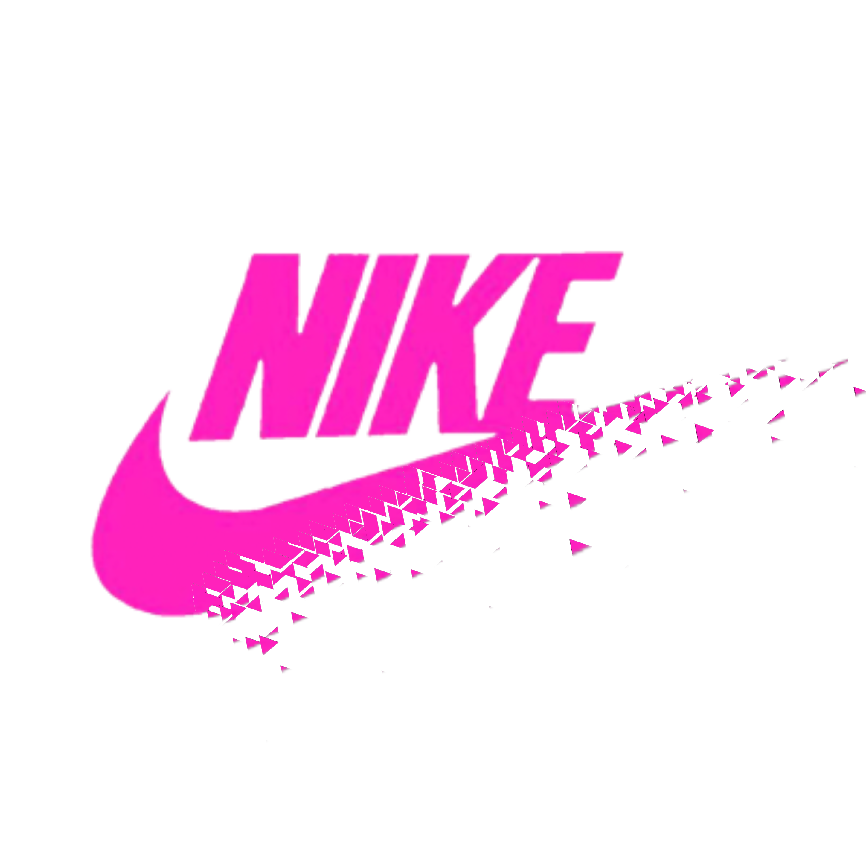 Nike Pink Sticker By