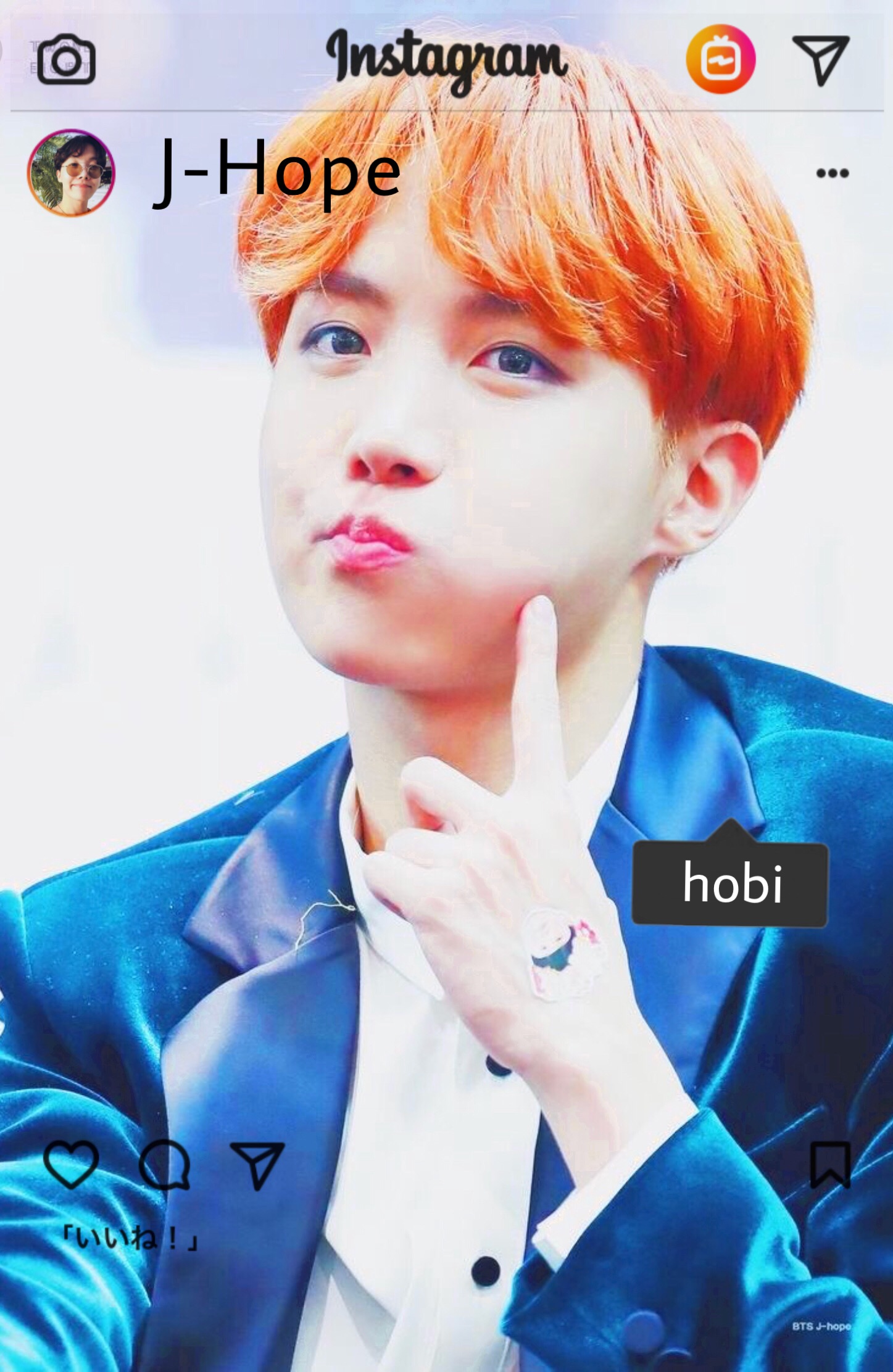 J Hope Instagram