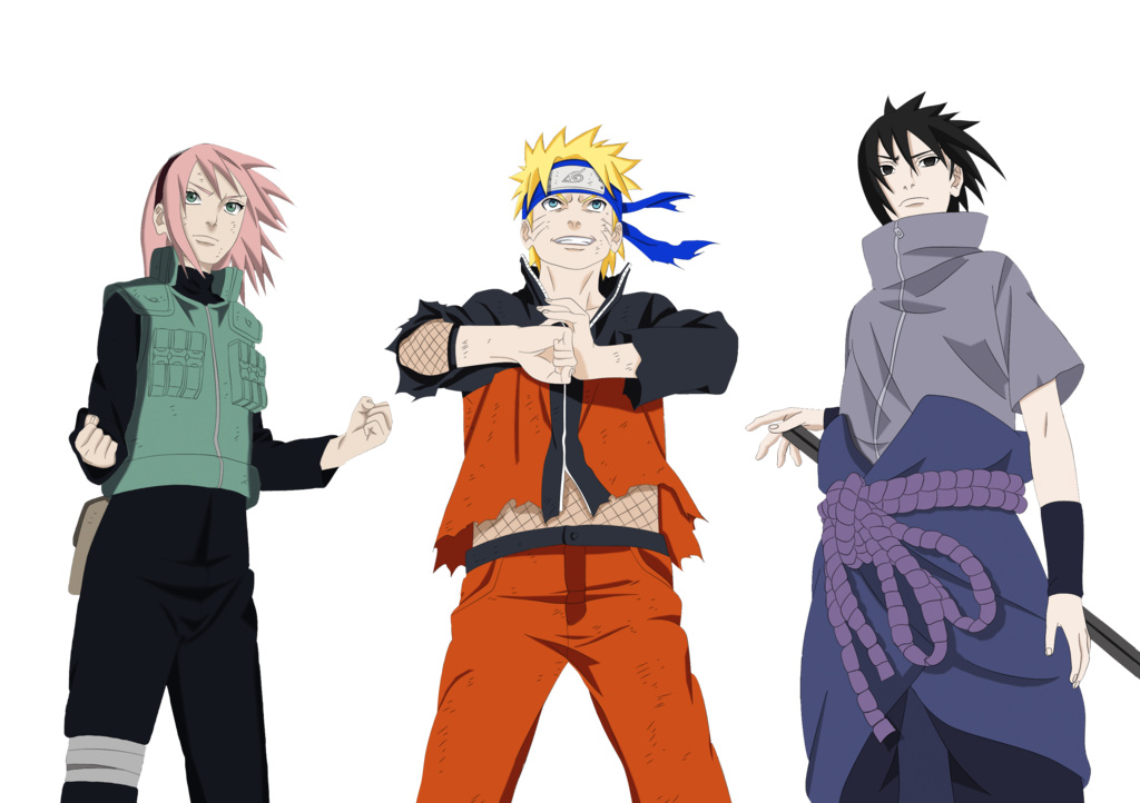 Naruto teams. Наруто персонажи команда 7. Команда номер 7 Наруто. Команда 7 Наруто в полный рост. Наруто Саске и Сакура в полный рост.