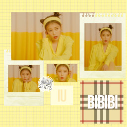 iu leejieun bibibi yellow yellowaesthetic
