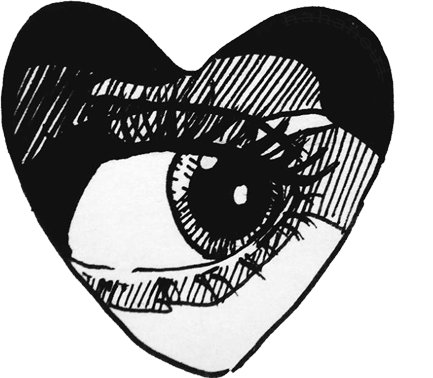 Grunge Aesthetic Moodboard Eye Drawing Anime Black Whit