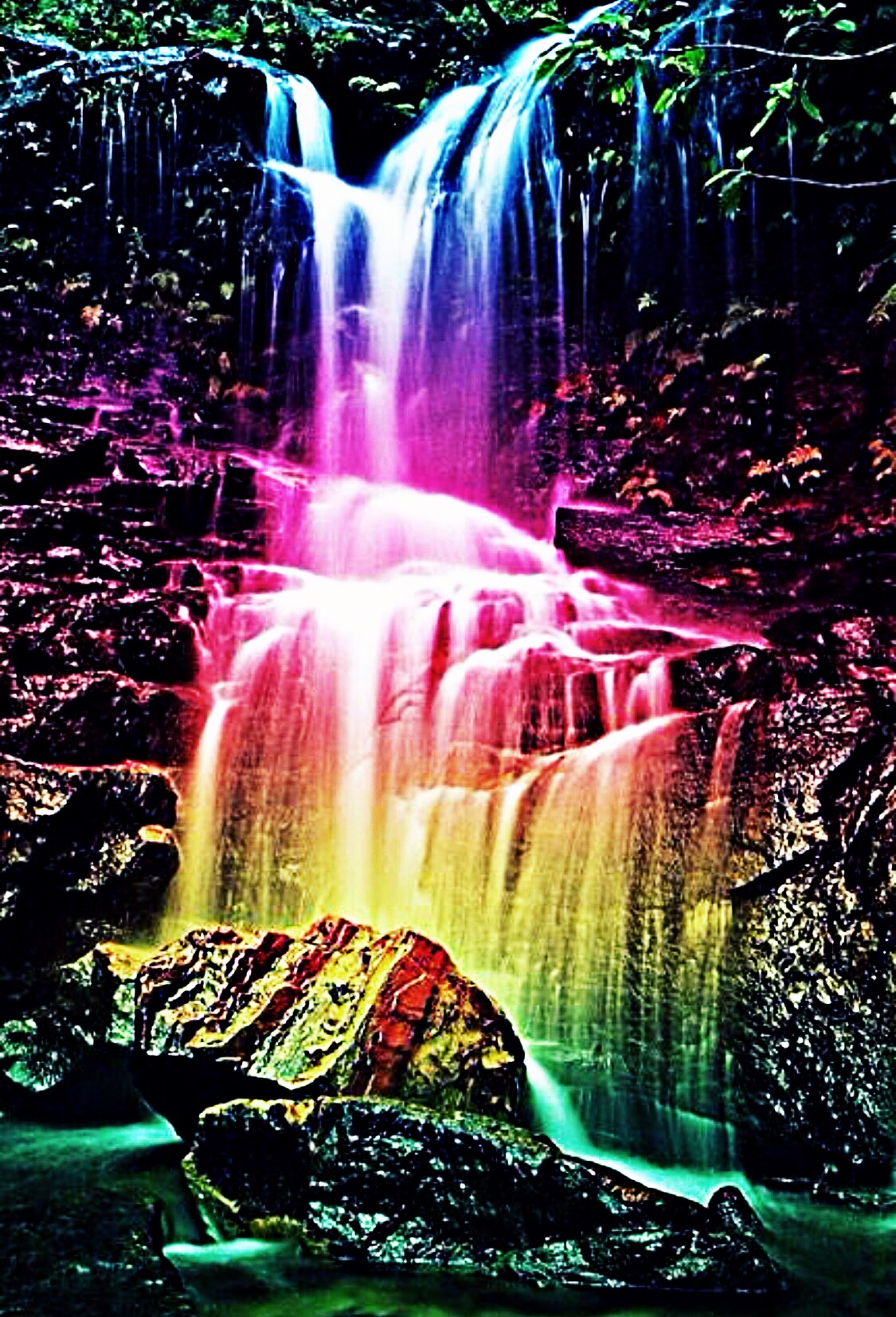 Алмазная мозаика водопад водопады
