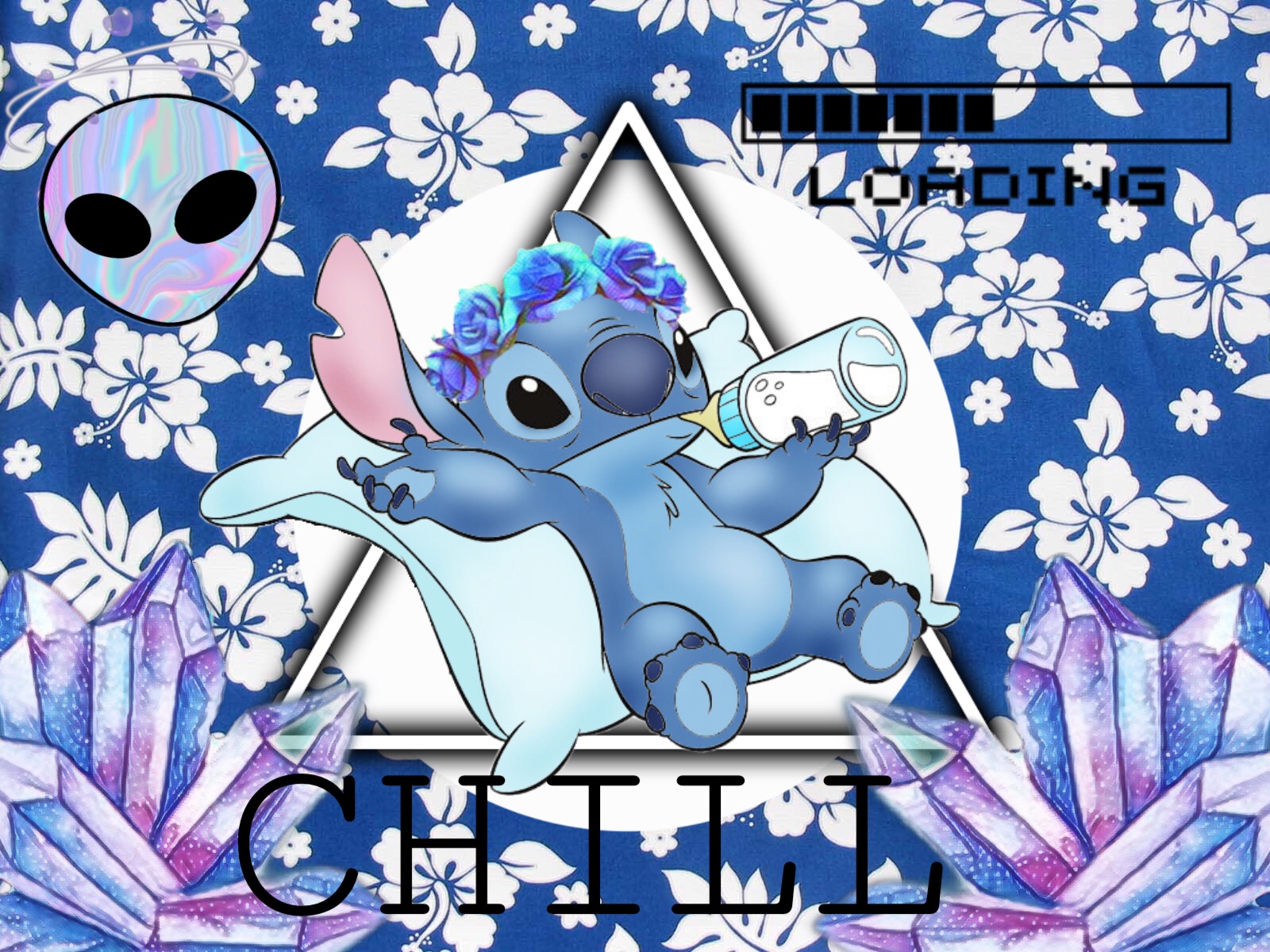 Get Aesthetic Stitch Wallpaper Computer Pictures