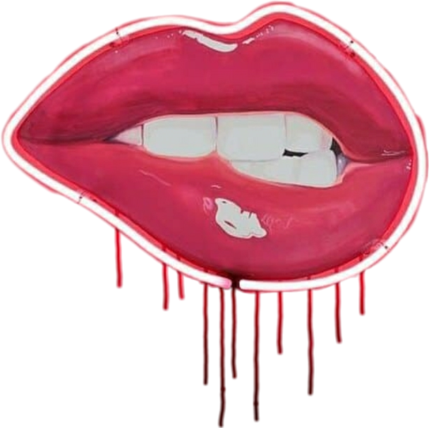 lips neonlips freetoedit sticker by @exol-wenee-bebe.