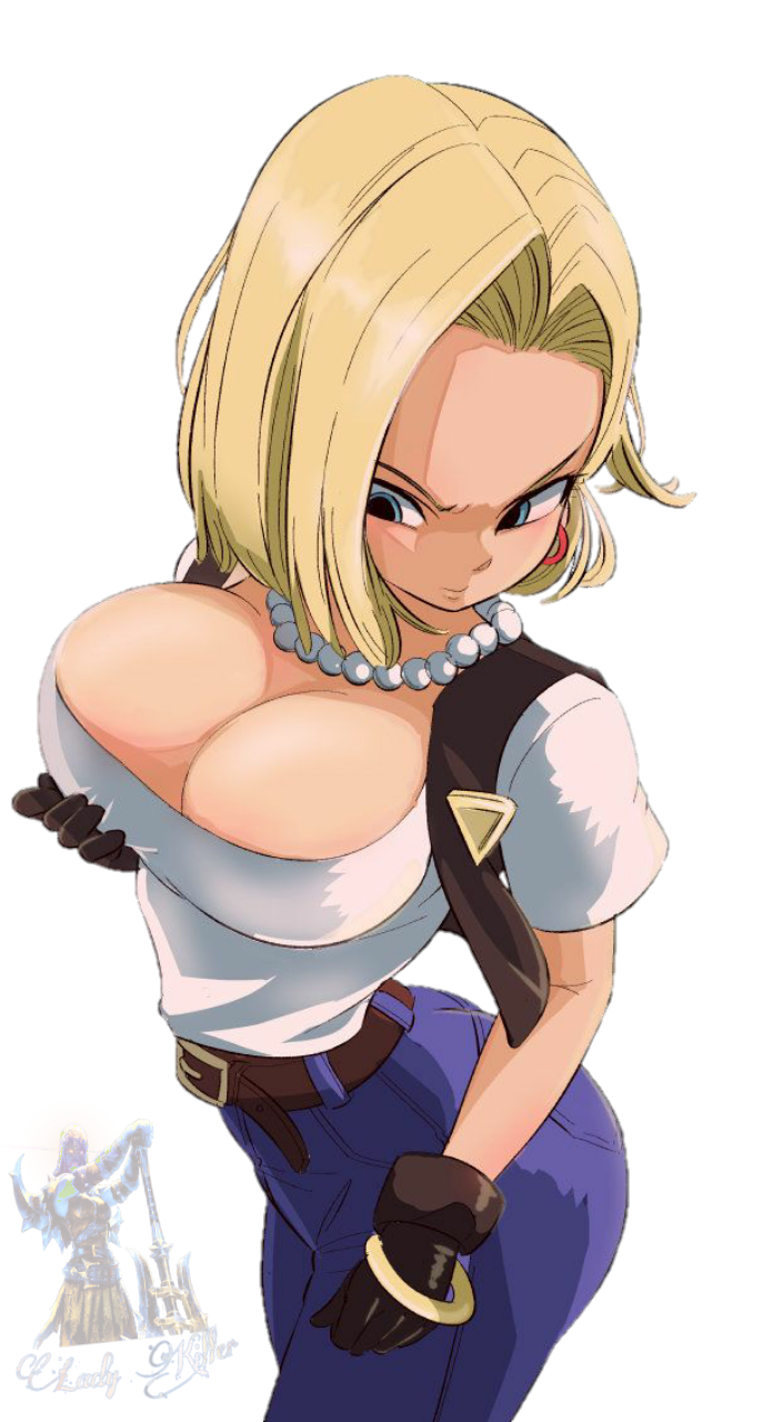 numero18 android18 androide18 sticker by @ladykiller666.