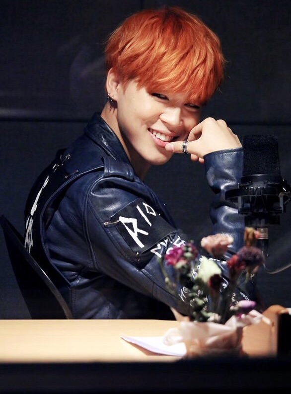 Day28 Bias At Radio Show Uwu I Loev Jimin With Orange