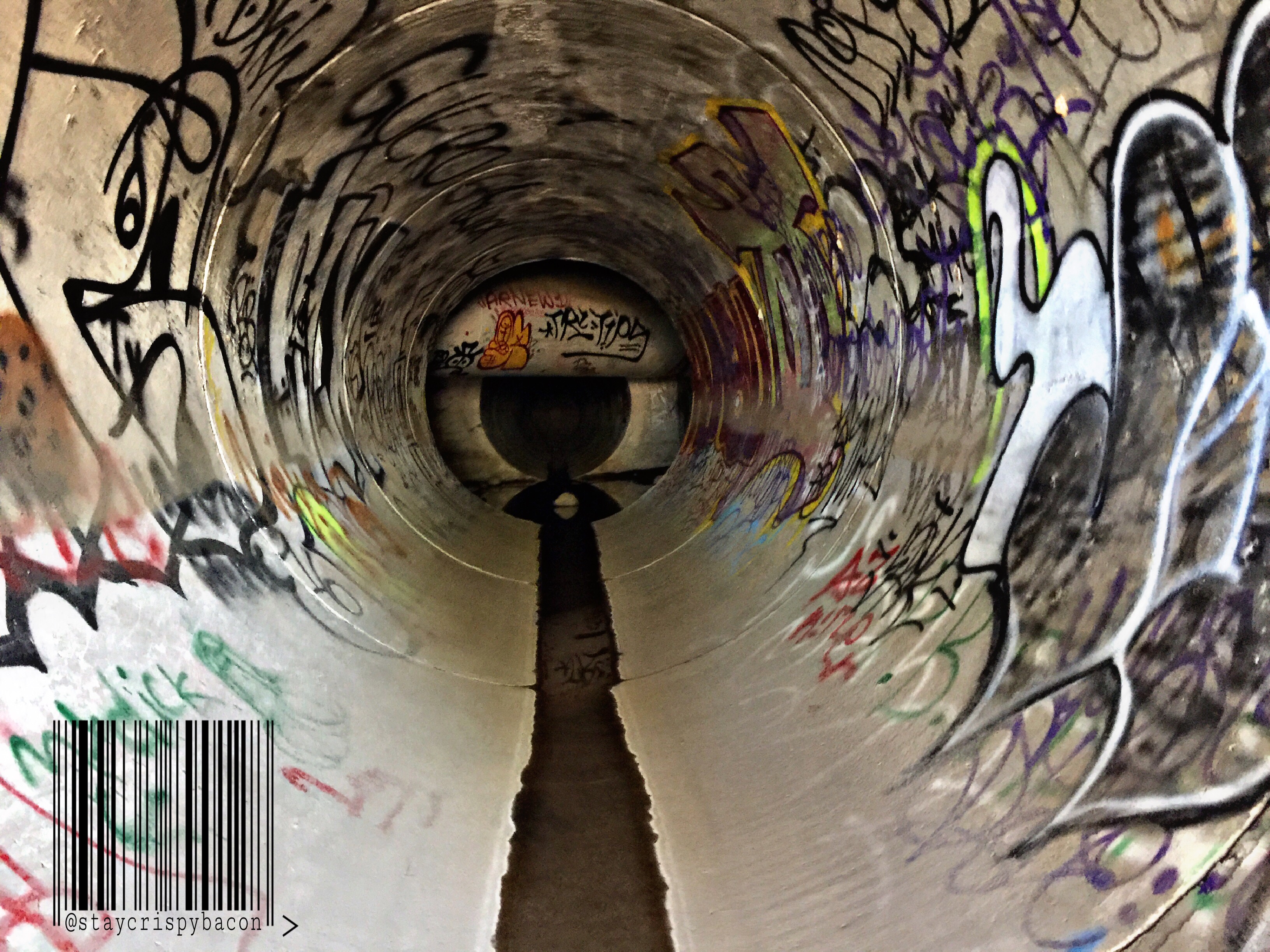Граффити в тоннеле