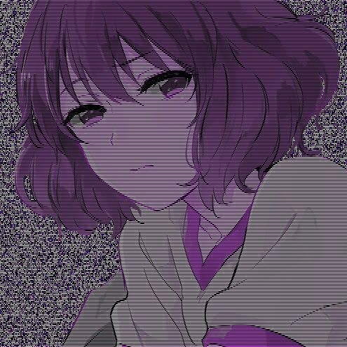 anime Girl aesthetic tumblr cute sad depressing Violet...