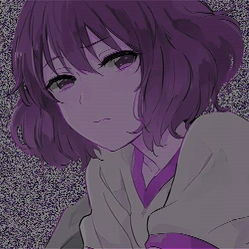 Anime Girl Aesthetic Tumblr Cute Sad Depressing Violet