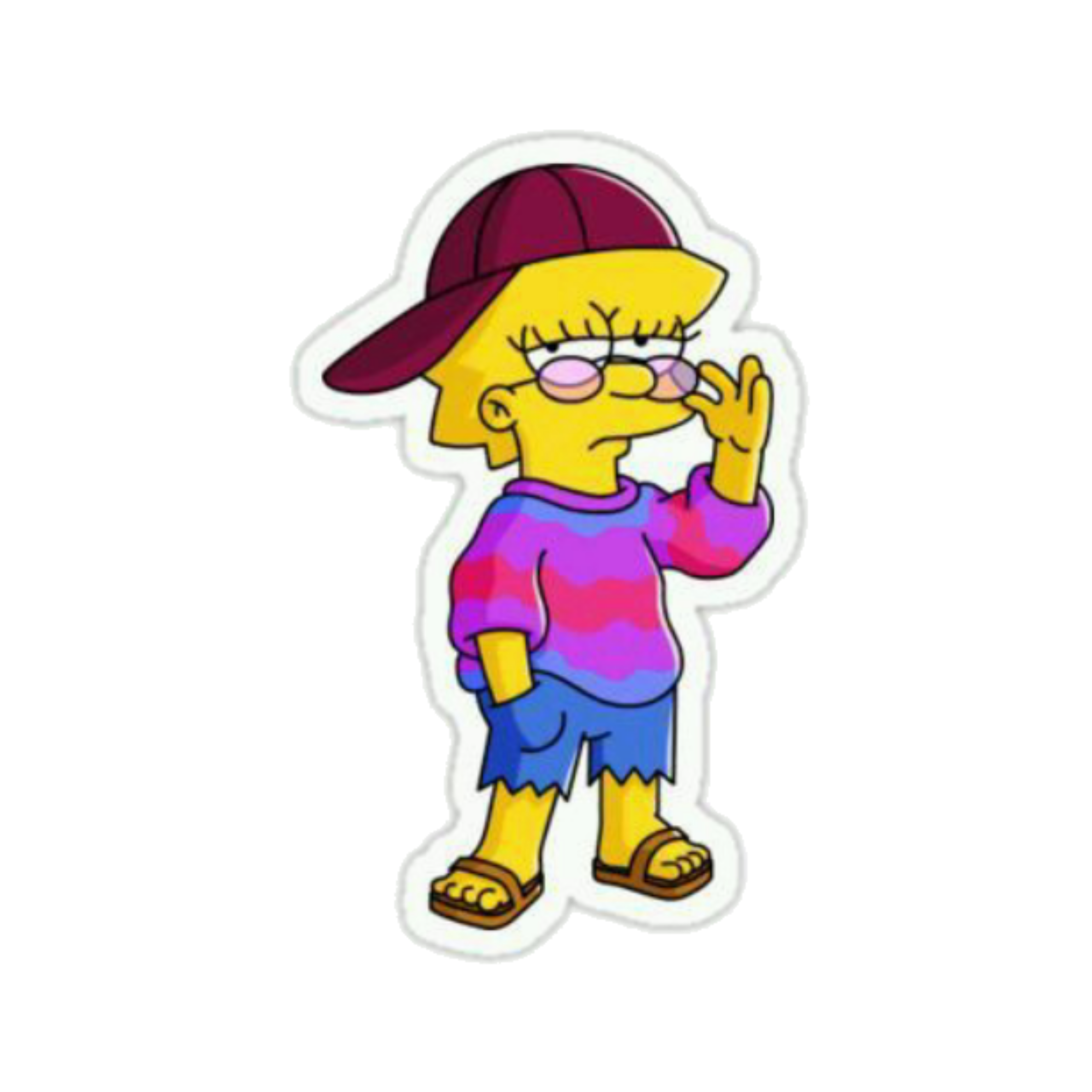 simpsons - Sticker by ogata.ca