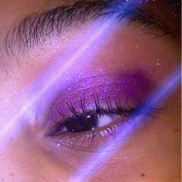 purpleaesthetic glittermakeup eyelashes darkeyes disposablecamera