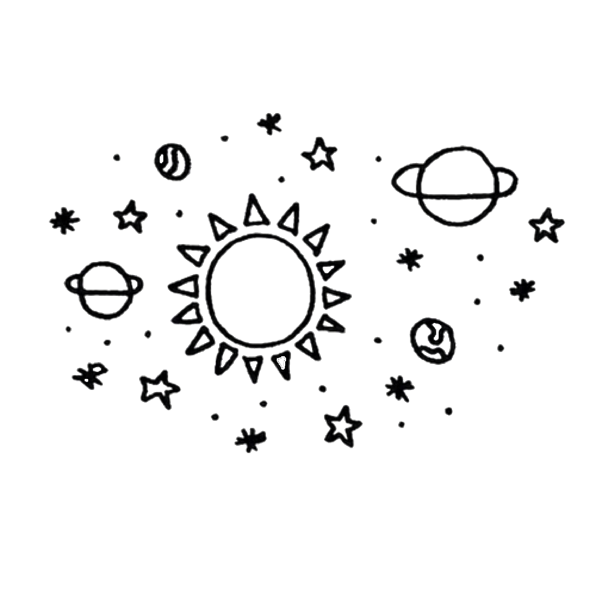 png aesthetic space black white freetoedit...