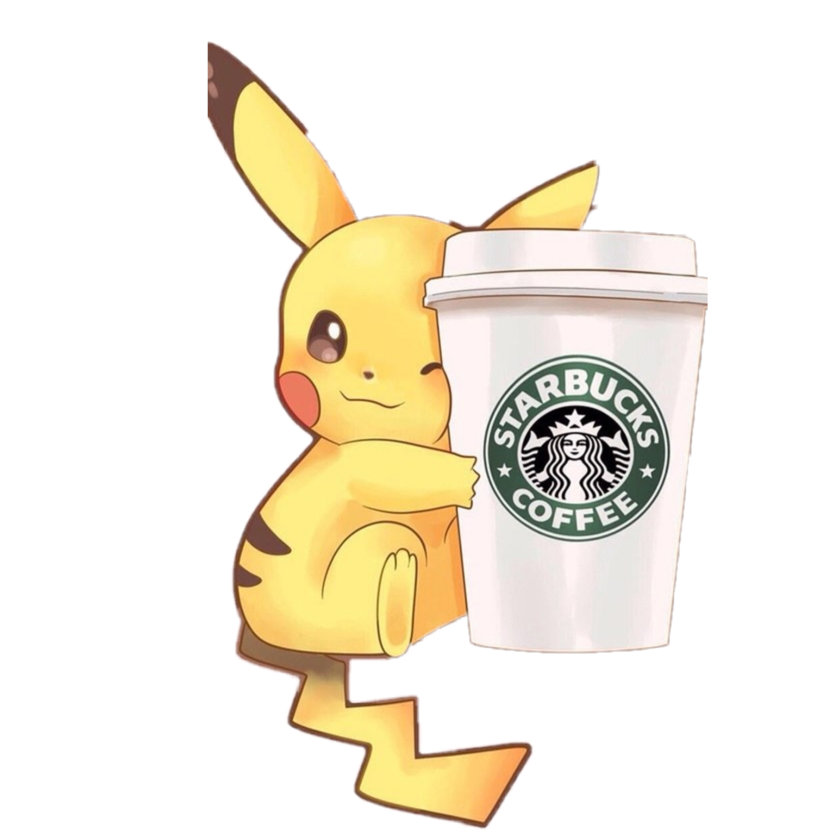 Pikachu starbucks