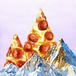 freetoedit pizza montañas