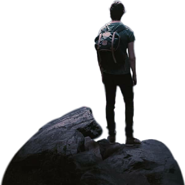 sticker man sanding rock freetoedit sticker by mysto