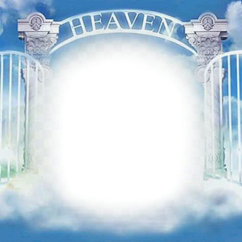 Ceu Sky Nuvens Moldura Sticker By Universodejan