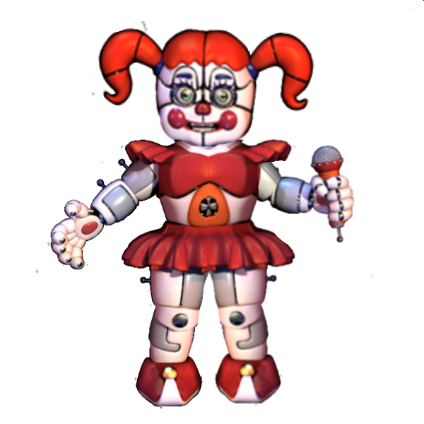 circus baby circusbaby full body sticker by @pokeferno