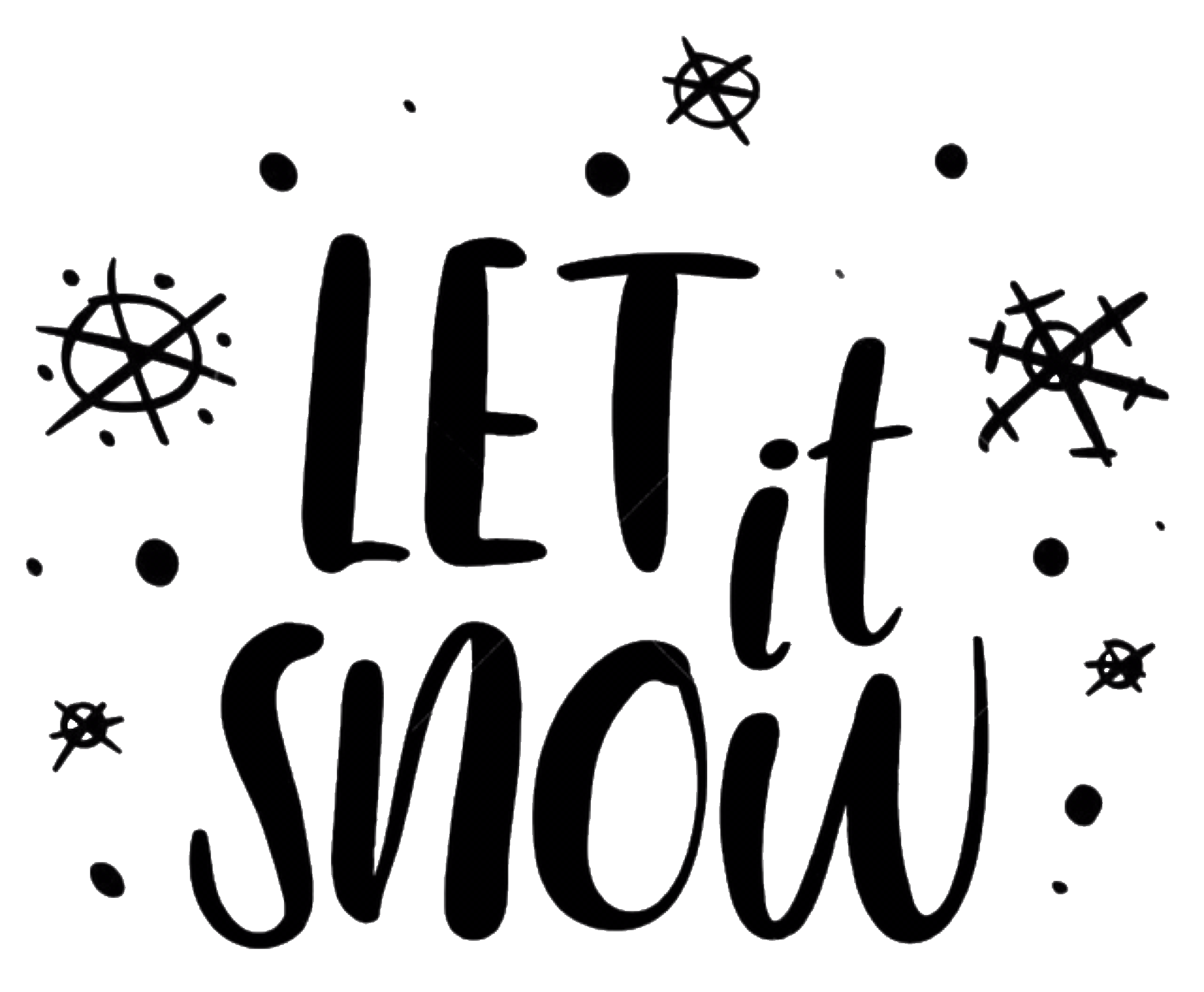 Letitsnow Snow Snowflakes Sticker By Nova