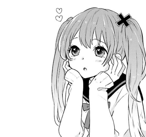 Cute Anime Girl Thinking gambar ke 13