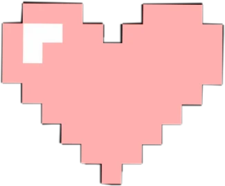 Heart Pixel Sticker By 𝚊𝚙𝚛𝚒𝚕 𝚠𝚑𝚒𝚝𝚎