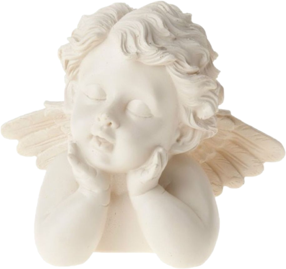 angel porcelain freetoedit #angel sticker by @honey-koi