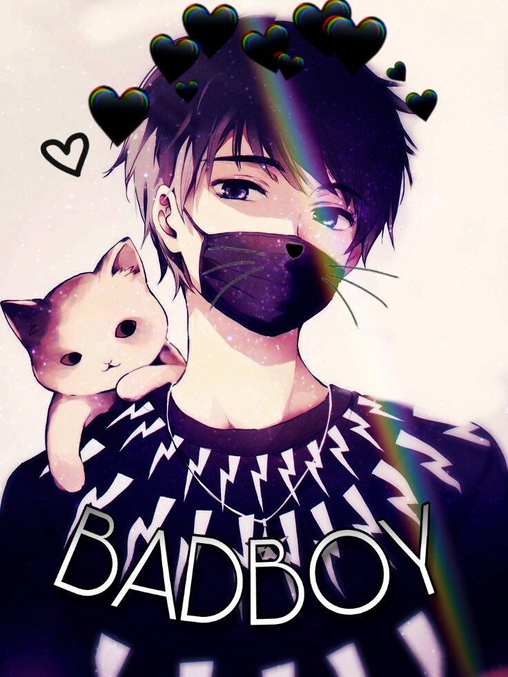 Anime Bad boy - A3 Poster - Frankly Wearing