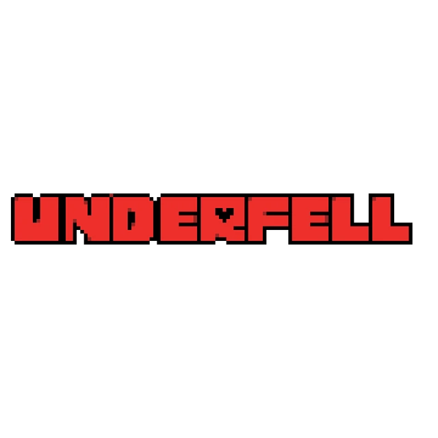 Underfell Undertale Logo Sticker By Hikari Underfell Undertale Logo Sticker By Hikari